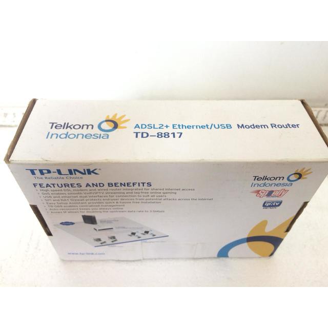TP-Link modem router TD-8817