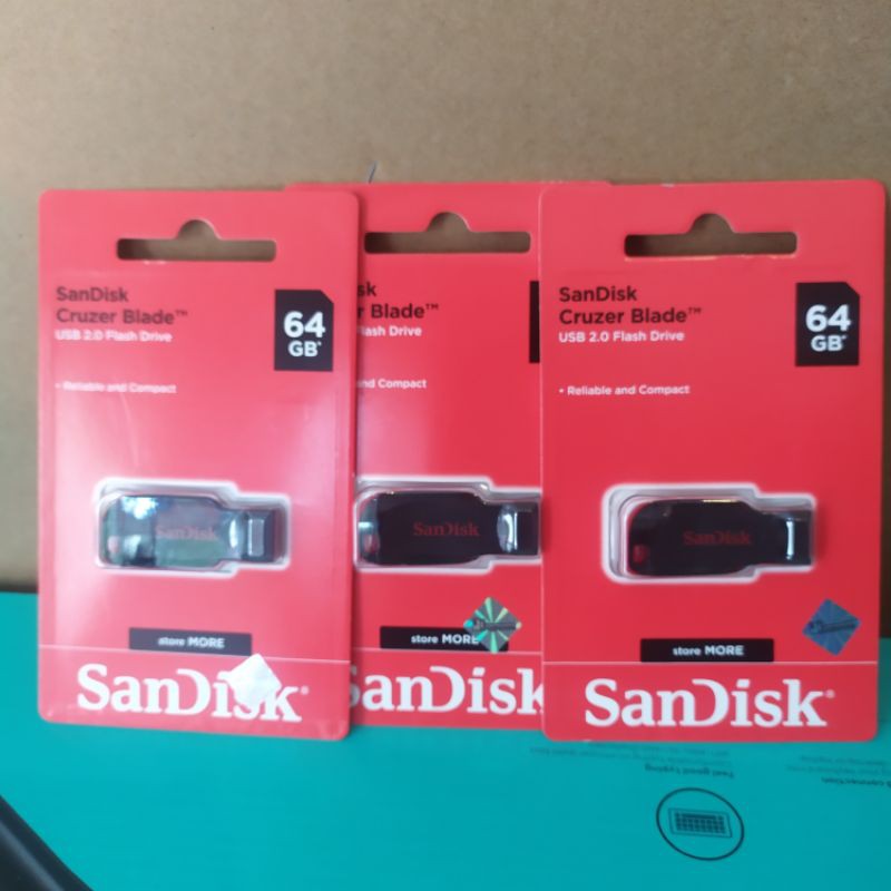 flashdisk SANDISK 64GB / MURAH / ORIGINAL