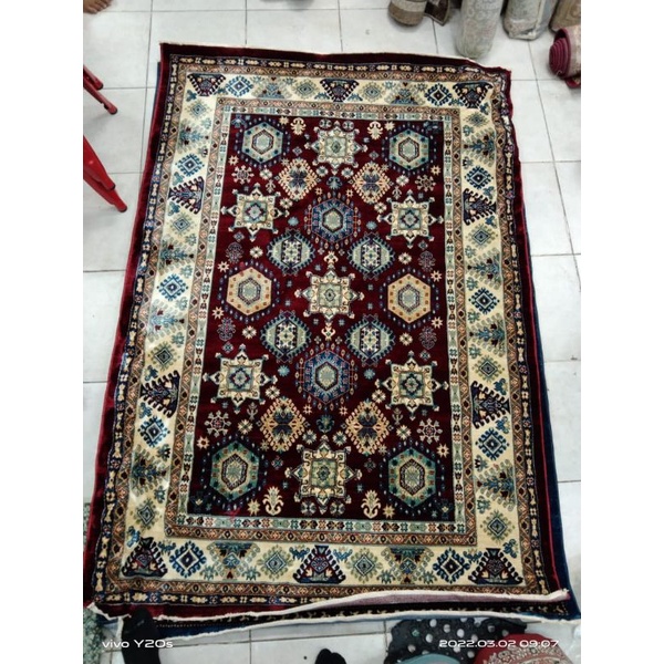 Karpet permadani iranian red 120 x 160 cm