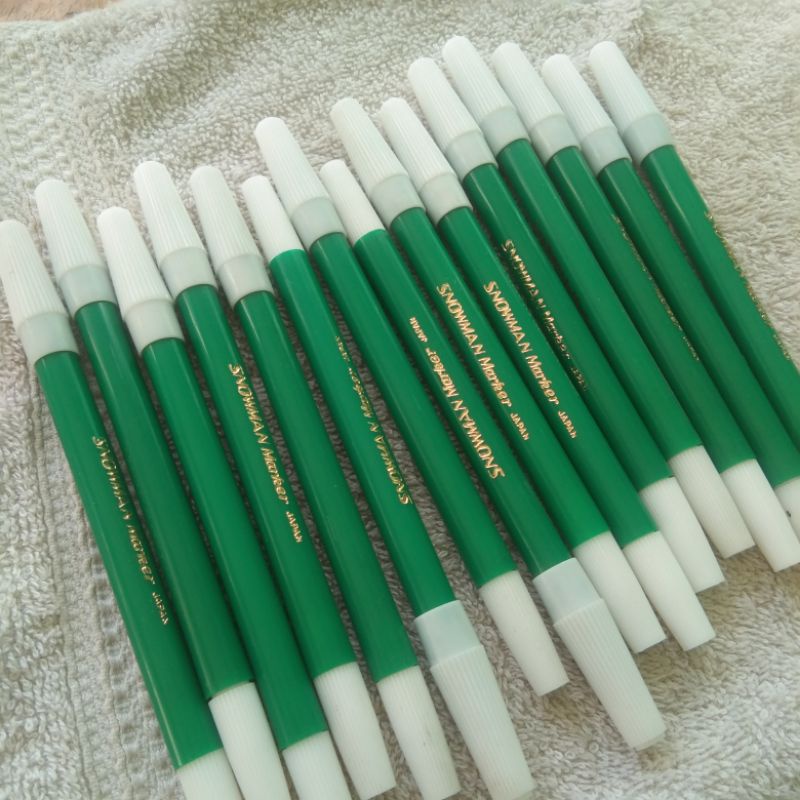 

[Eceran]Spidol Snowman Kecil Hijau