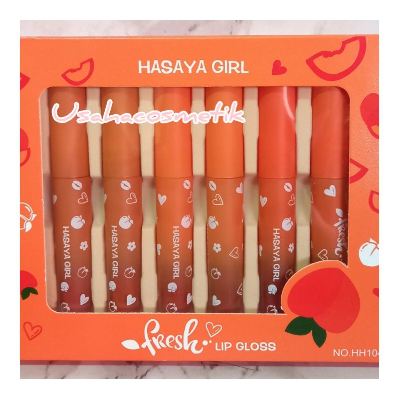 LIP GLOSS HASAYA GIRL FRESH 1KOTAK HH1045