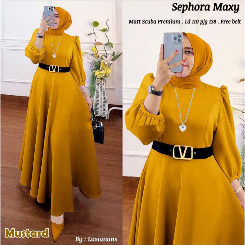 SEPHORA MAXY DRESS BY LUSIANA