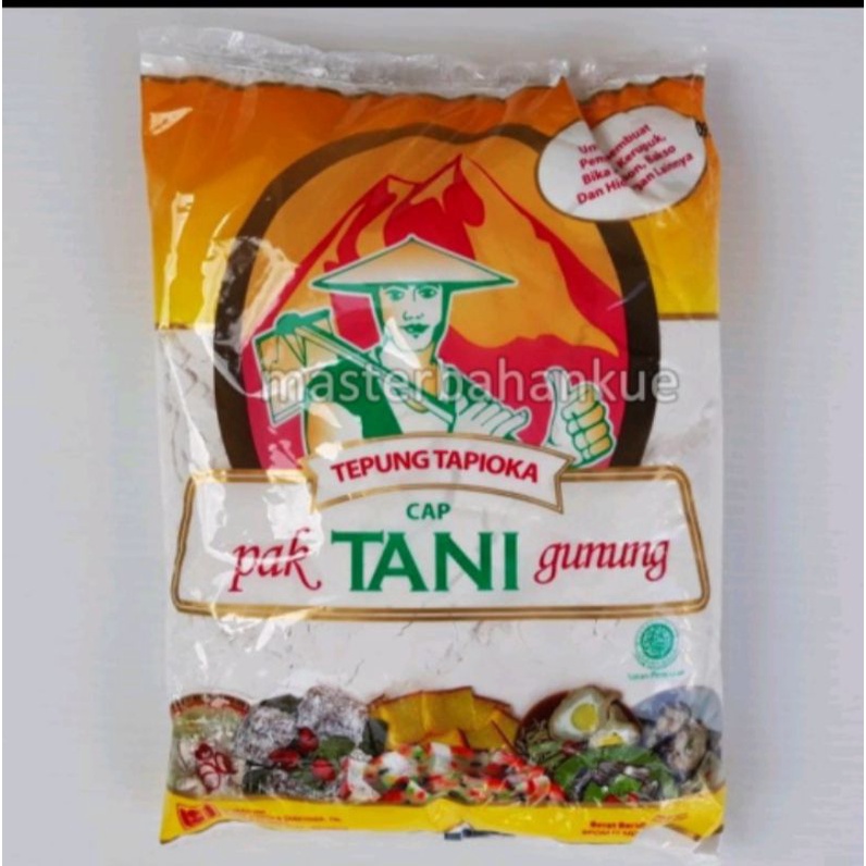 

Tepung Tapiocacap Pak Tani gunung kemasan berat 500gram