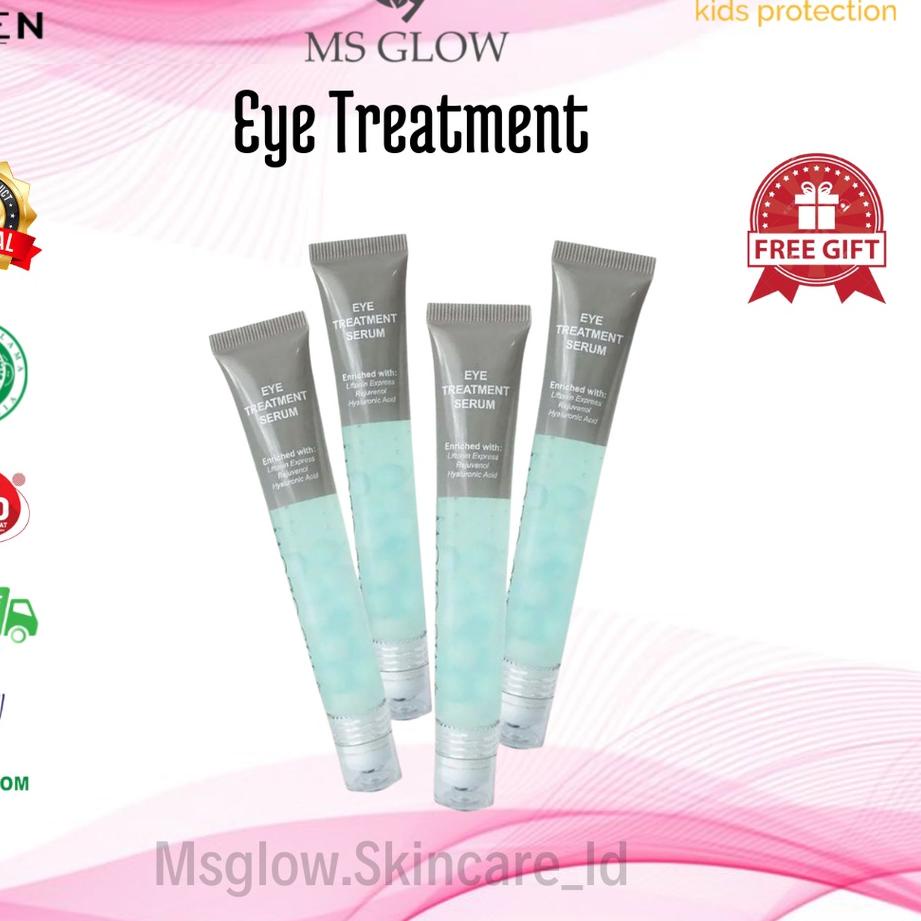 MS GLOW EYE TREATMENT SERUM KRIM MATA PANDA AMPUH