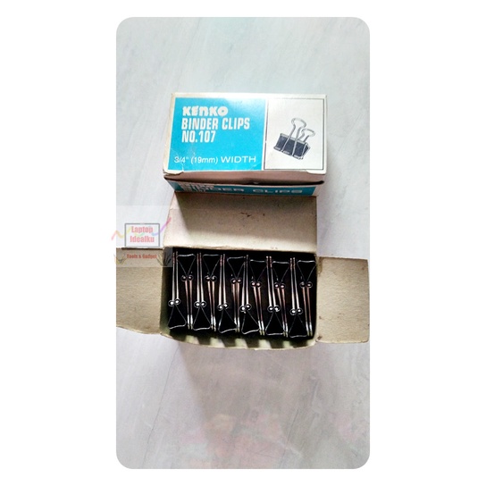 

Gilaa!!! Binder Clip Kenko- No 107-19Mm Sale!!!