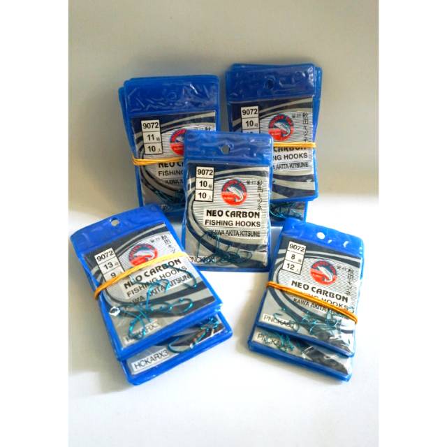 Kail pancing neo carbon golden fish biru