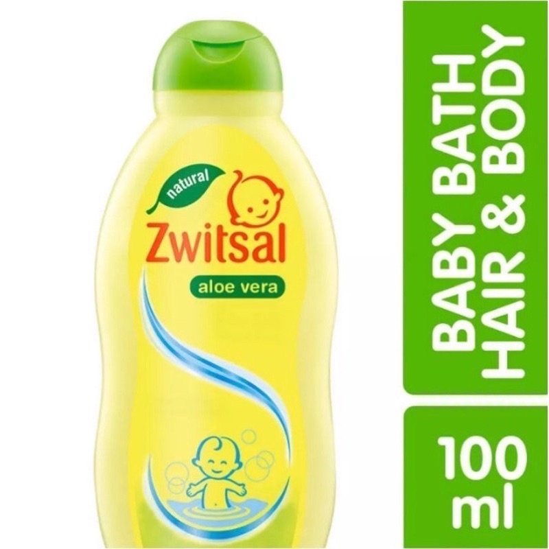 ZWITSAL Baby Bath Natural Hair and Body Sabun Cair Badan dan rambut 100ml