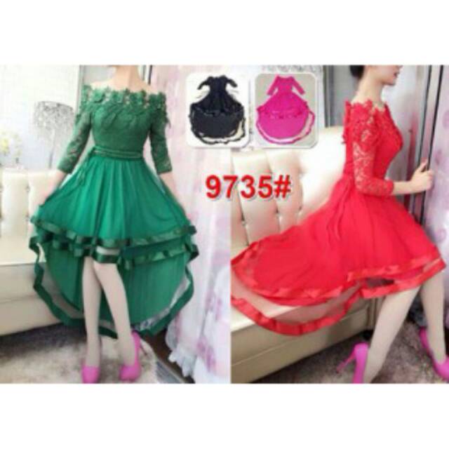 Dress ekor