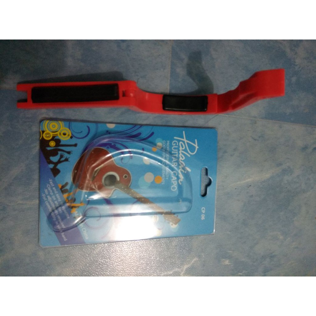 Capo Gitar dan Bass Akustik Elektrik Merk Cowboy Tipe AW-1005 Model D Alat Jepit Jakarta Murah