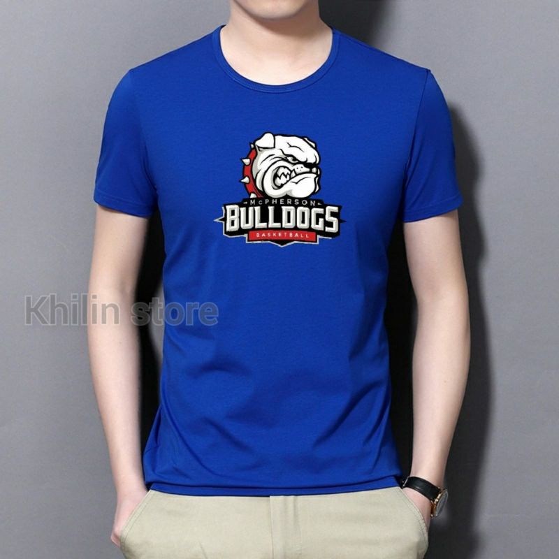 Baju Kaos Pria distro BULLDOGS lengan pendek kaos oblong cowok baju pakaian atasan lelaki fashion pria dewasa COD