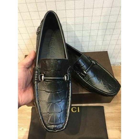Trusted Seller DISKON SEPATU GUCCI LOAFER BLACK TYPE GC8 MIRROR QUALITY LIMITED STOCK