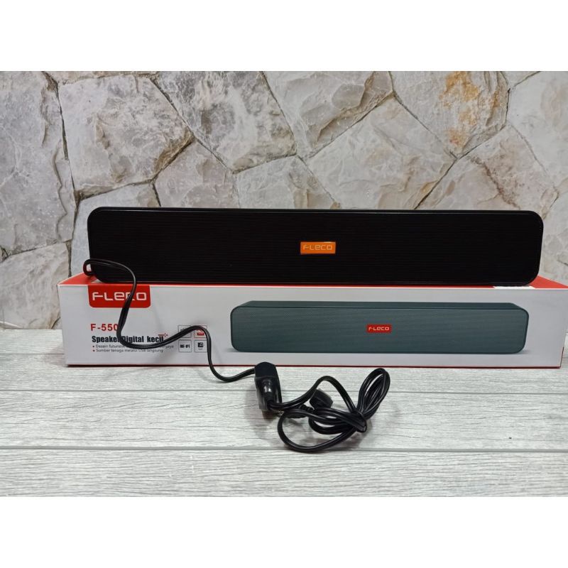 COD SPEAKER KOMPUTER FLECO F 550-SPEAKER FLECO/SPEAKER MULTIMEDIA/SPEAKER HP-LAPTOP-SPEAKER USB MURA