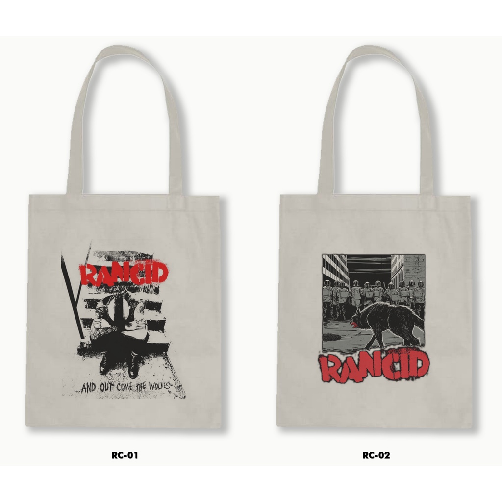 TOTE BAG BLACU - RANCID