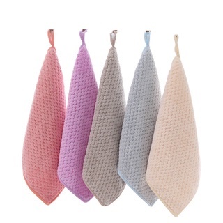 kain lap gantung Kain Lap Tangan Lap Piring Coral 25x25 cm Gantung