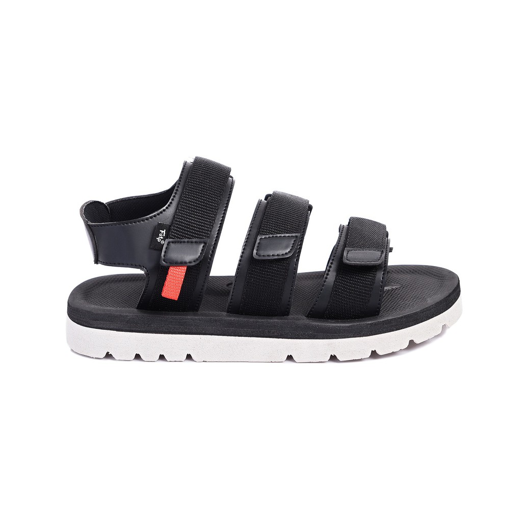 Sandal Gunung Ori Santai Simple Pria Cowok Men Sendal Footwear Original | Crown Black | FORIND FSTP