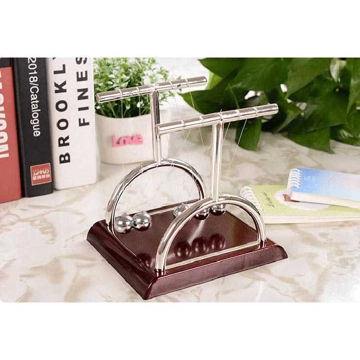 TD - DAP Balance Ball Pajangan Meja Pendulum Newton Model T - LX013