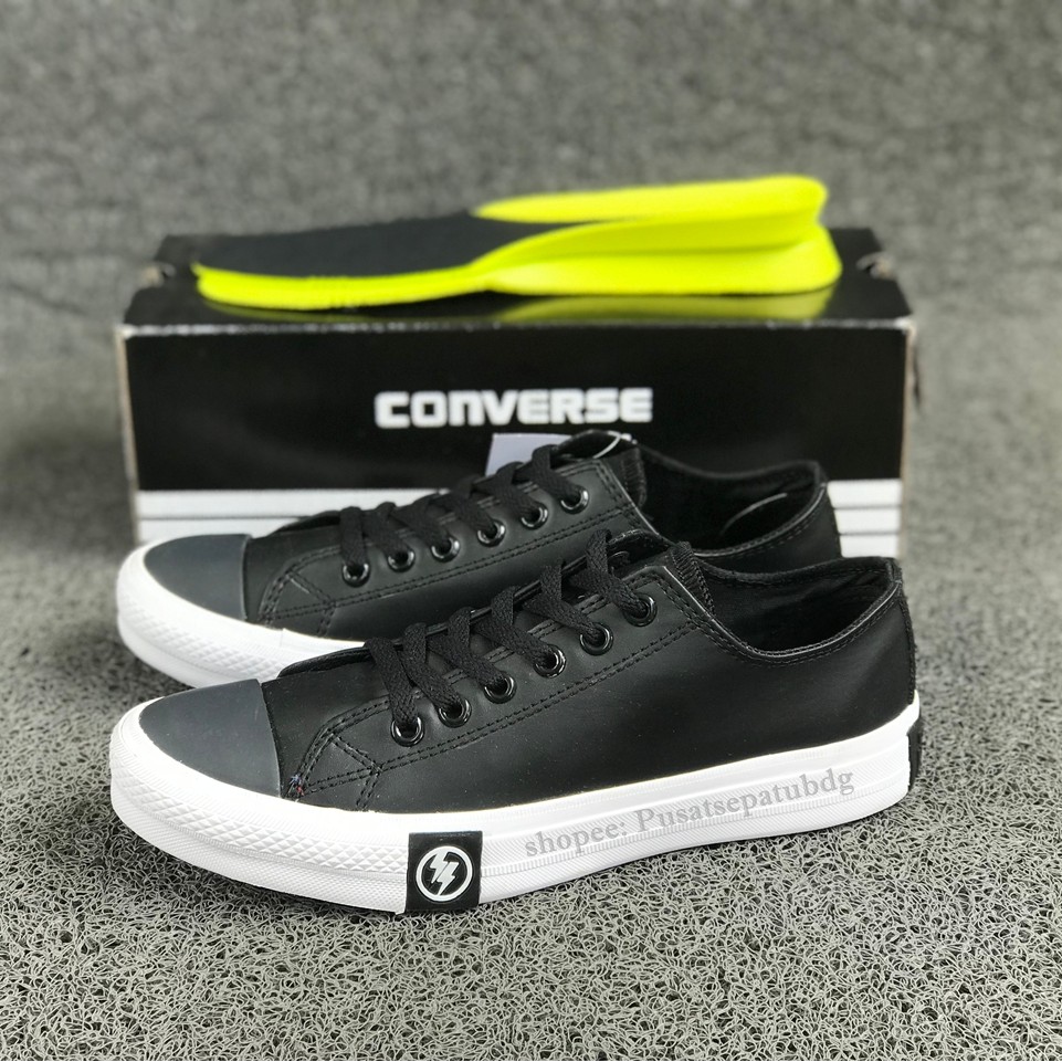 Sepatu Converse Undefeated Low Piu Black