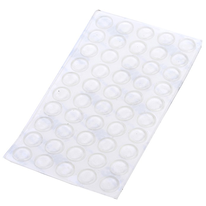 Sticker Silikon Bumper Peredam Benturan Pintu 50 PCS