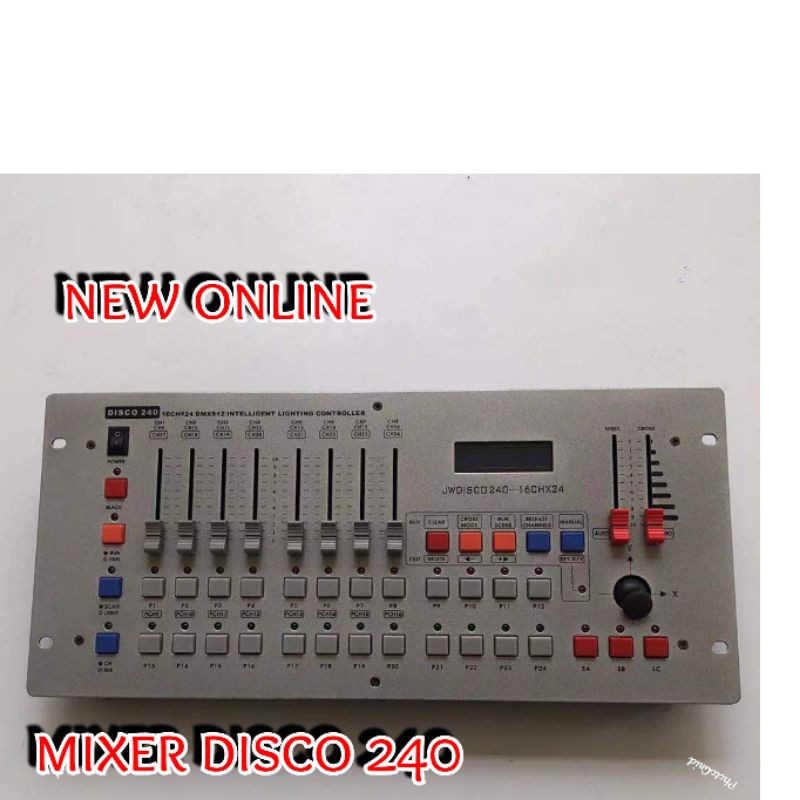 MIXER LIGHTING DISCO 240 KUALITAS BAGUS