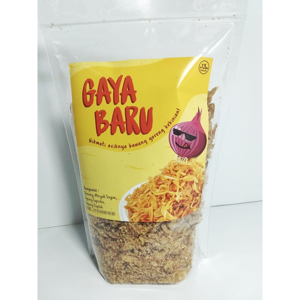 

BAWANG GORENG BAWANG MERAH GURIH ORIGINAL RENYAH GURIH LEZAT TANPA PENGAWET 175 GR