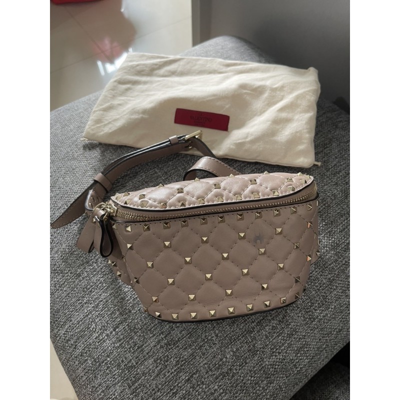 Preloved - valentino spike napa belt bag second sale
