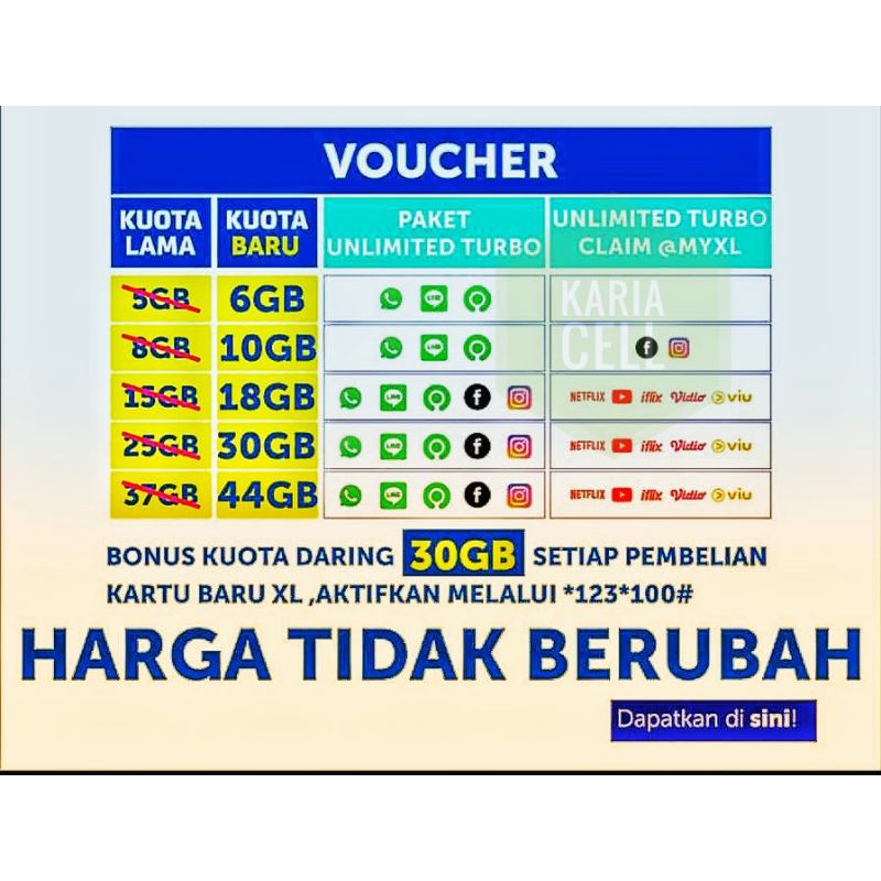 Transfer Kuota Xtra Combo Lite Shopee Indonesia