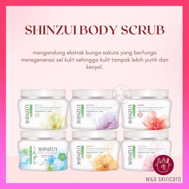 Lulur Mandi Shinzui Body Scrub 200gr