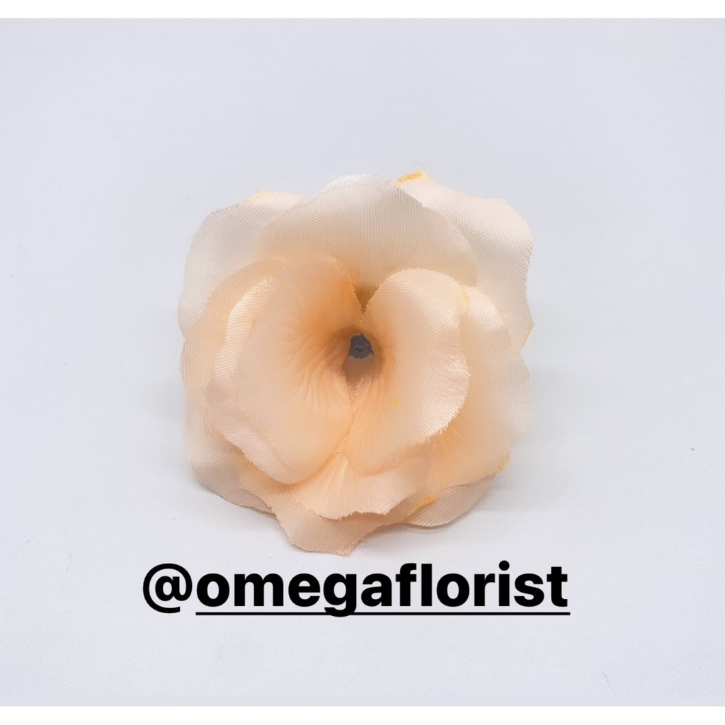 Kuntum Bunga Artificial Bunga Artificial/Bunga Plastik/Bunga Dekorasi/Dekorasi Pernikahan/Pernikahan-Peach Tua