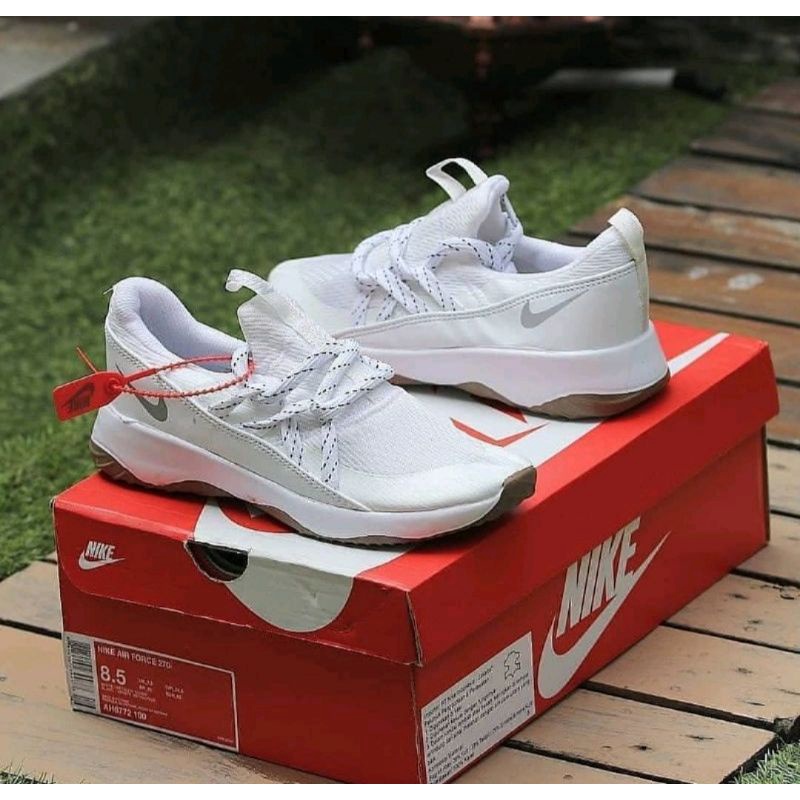 100% IMPORT NEW!! SEPATU SNEAKERS WANITA NIKE CITY LOOP FULL WHITE PUTIH IMPORT RUNNING SHOES OLAHRAGA CEWEK