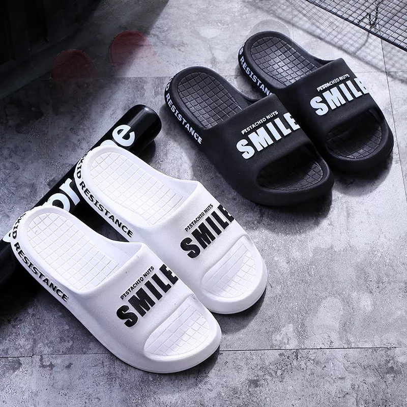 Sandal Slop Pria Sandal Santai Rumah Fashion Korea Import Real Pict Tmall88