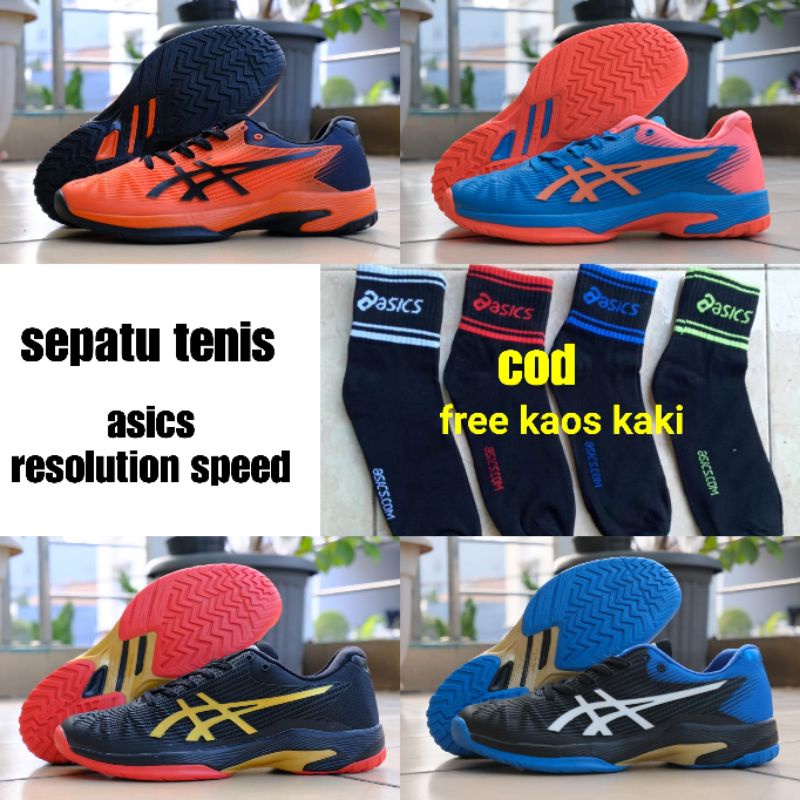 SEPATU TENIS ASICS GEL RESOLUTION SPED PREMIUM KWALITY