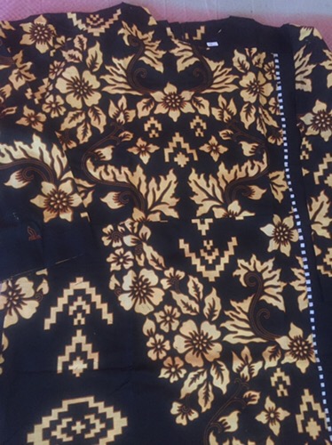 Baju Gamis Batik Wanita - Gamis Batik Jumbo - Gamis Batik Allsize - Gamis Syari - Batik Gamis Embos