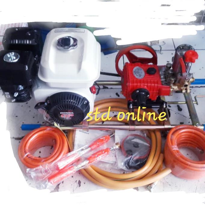MESIN STEAM CUCI MOBIL CUCI MOTOR UTK USAHA HONDA GP160 + SC22