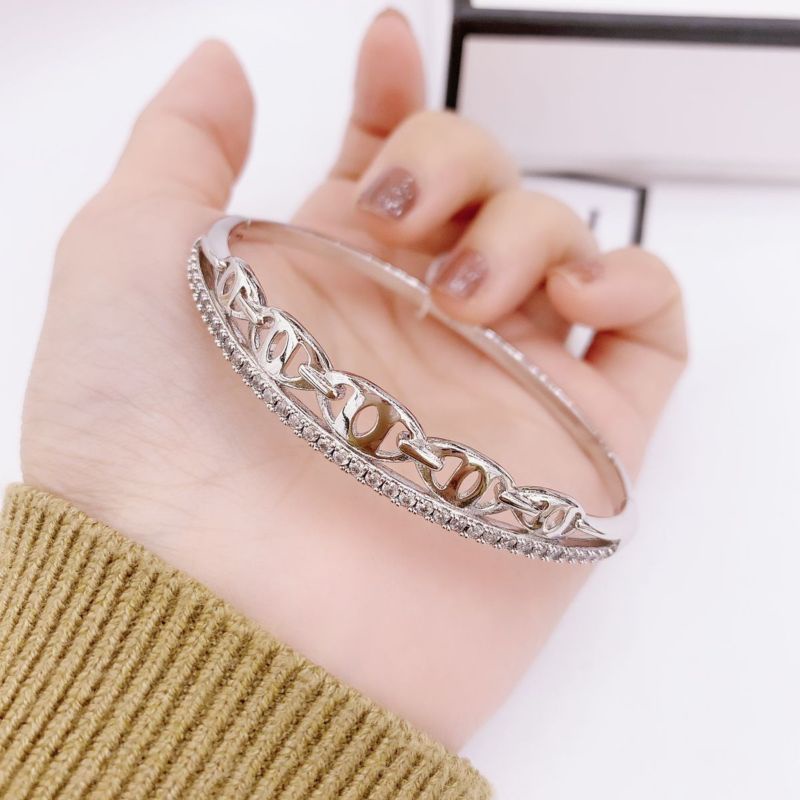 Gelang Silver925 Perak Premium Gelang fashion cantik anti karat anti alergi  S-033