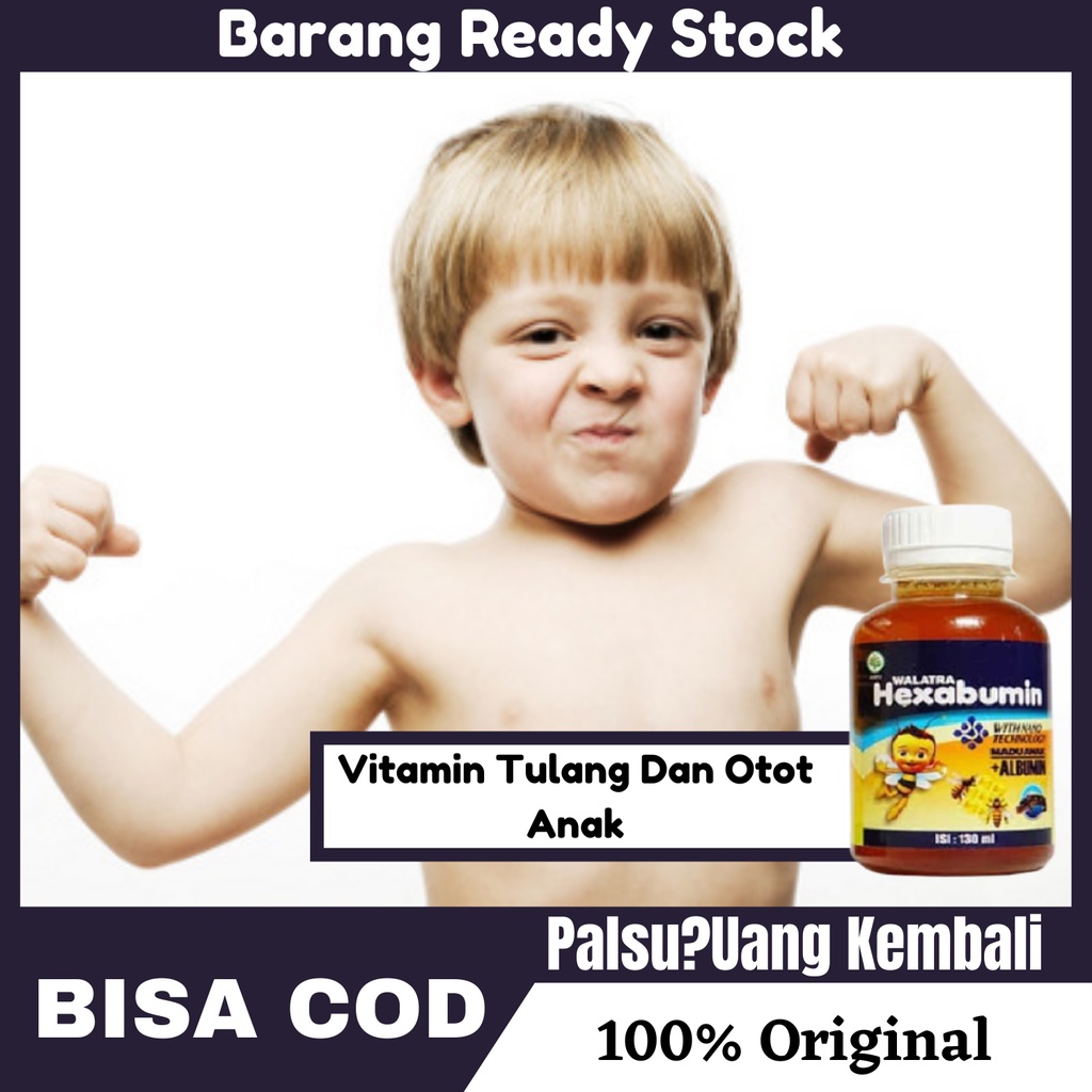 Vitamin Tulang Dan Otot Anak , Penguat Tulang Anak , Vitamin Untuk Tulang Anak | HEXABUMIN