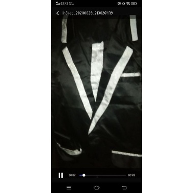 PRELOVED SETELAN JAS CELANA PECI PENGANTIN HITAM SILVER