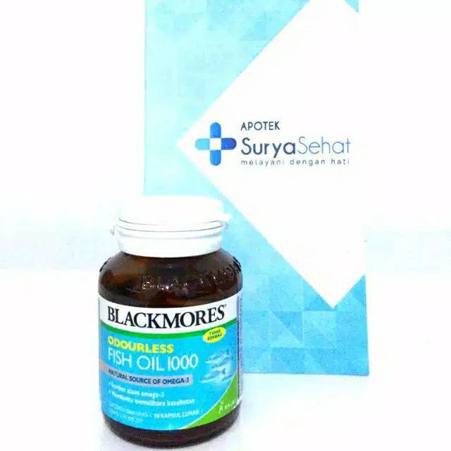 Blackmores Odourless Fish Oil 1000 isi 30/90/180