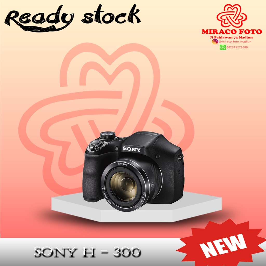 Sony H300 H-300 - Cyber-Shot DSC-H300 Digital Camera