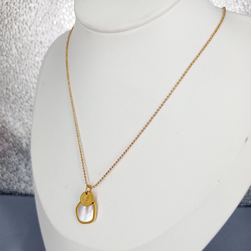 [86171] Kalung titanium korea style anti karat
