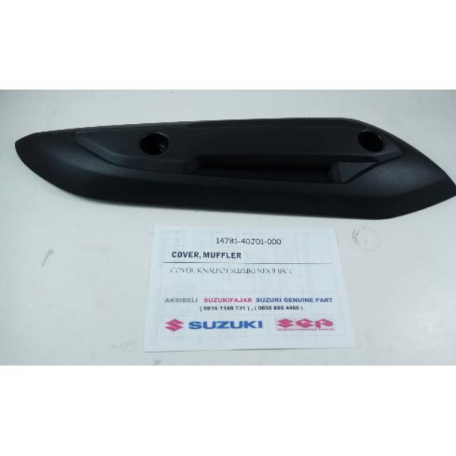 Tutup Knalpot/Cover Knalpot Suzuki Nex II
