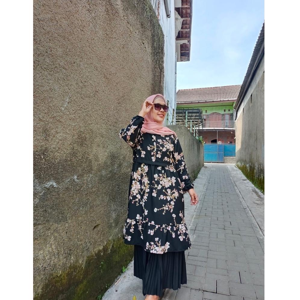[PRODUK M0JT0] LS - Kimmy Tunik Remaja Jumbo Untuk Lebaran Tunik Wanita Terbaru 2021 Kekinian Tunik 