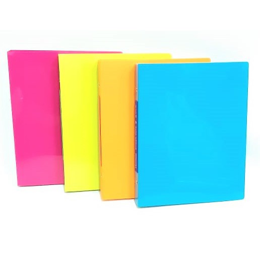 

BINDER NOTE A5 MAP LOOSE LEAF + KERTAS 20 RING BESI WARNA KING JIM BAGUS COVER TEBAL