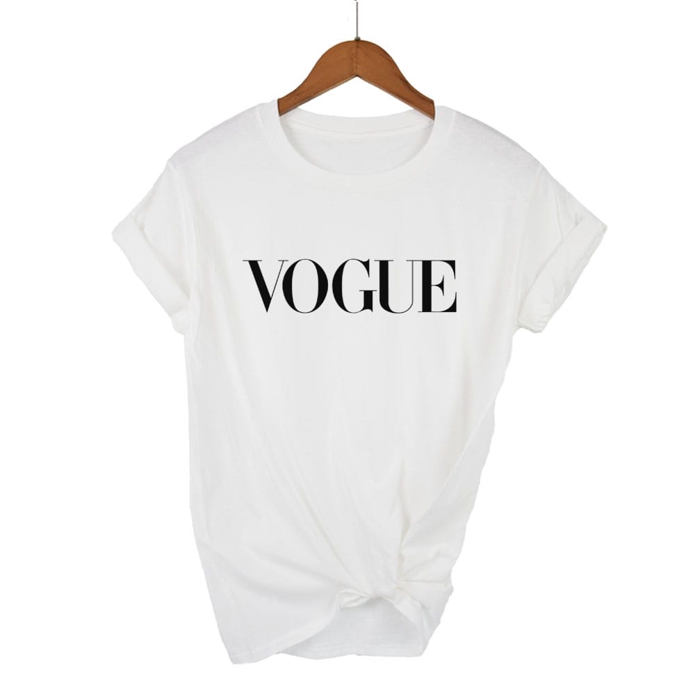 MYSTIQUE.ID-BAJU KAOS VOGUE T-SHIRT LUCU DAN AESTHETIC