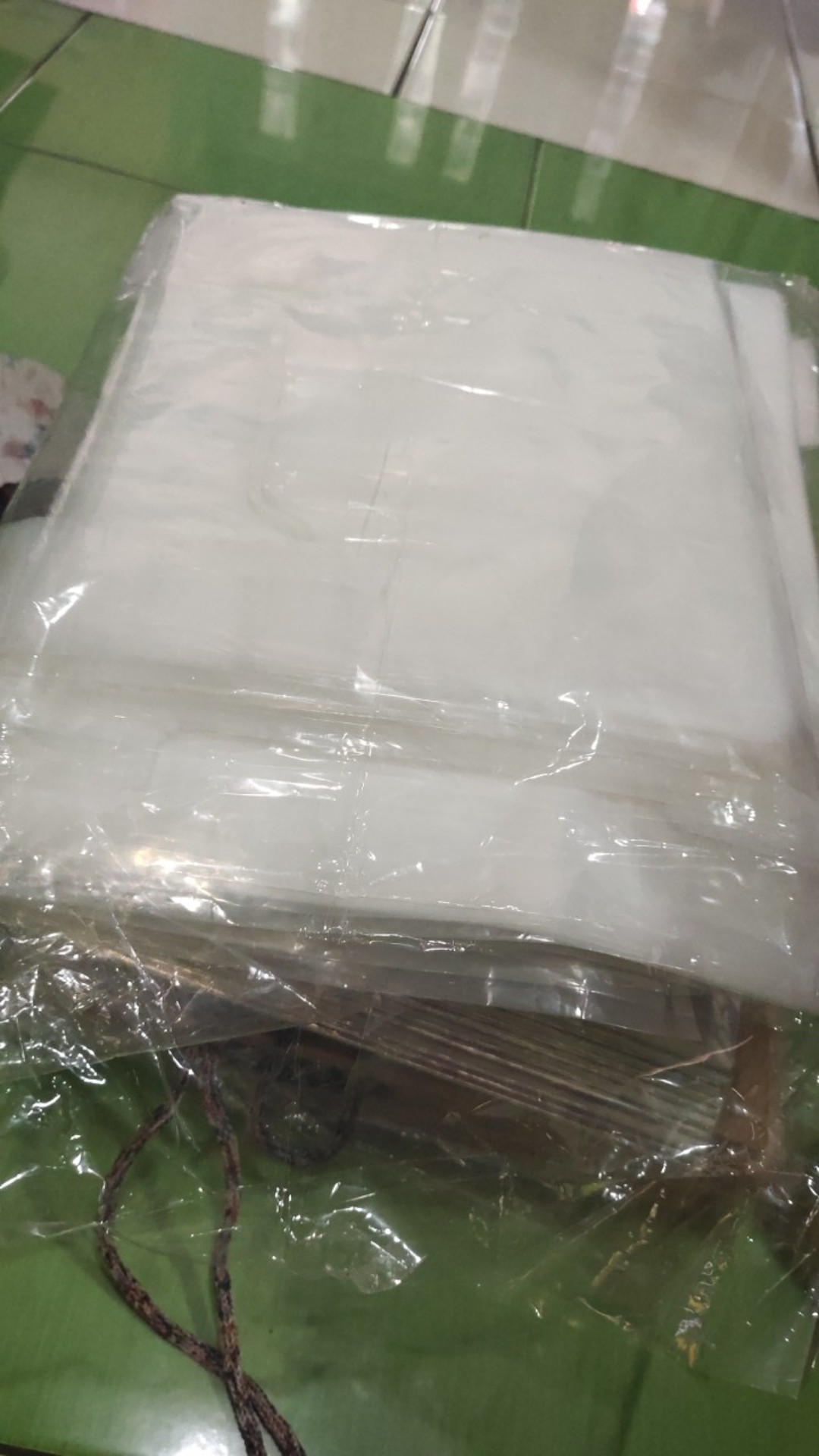 Tas Plastik Pe Bening 25x25/ Tas Kresek/ Kantong Plastik/ Plastik Dus/ Plastik Transparant