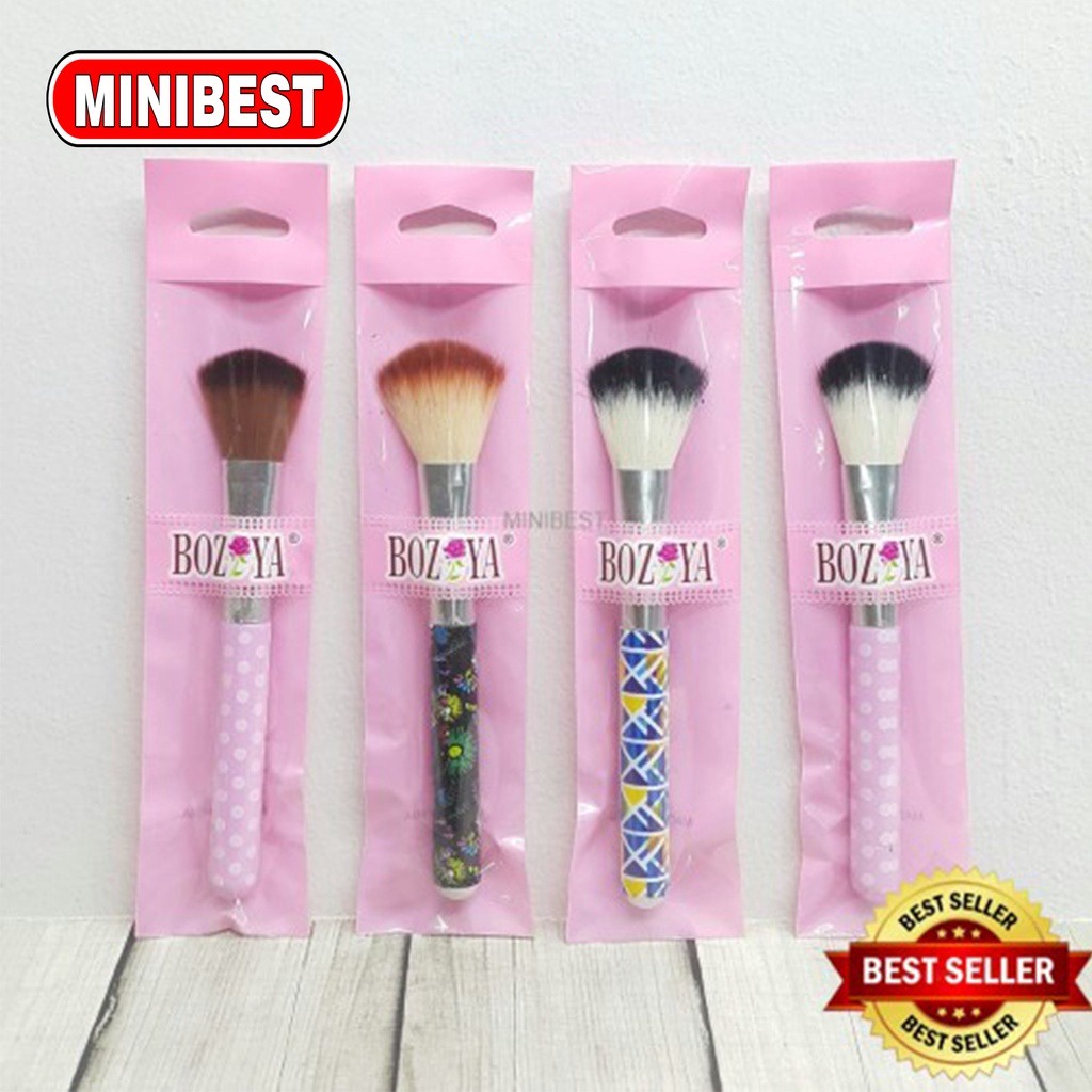 MB COMBO HEMAT 12Pcs KUAS BLUSH ON BOZIYA BATIK / KUAS MAKE UP / MAKE UP BRUSH