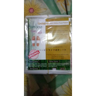 Koyo Bamboo Gold | Bamboo Gold Foot Patch