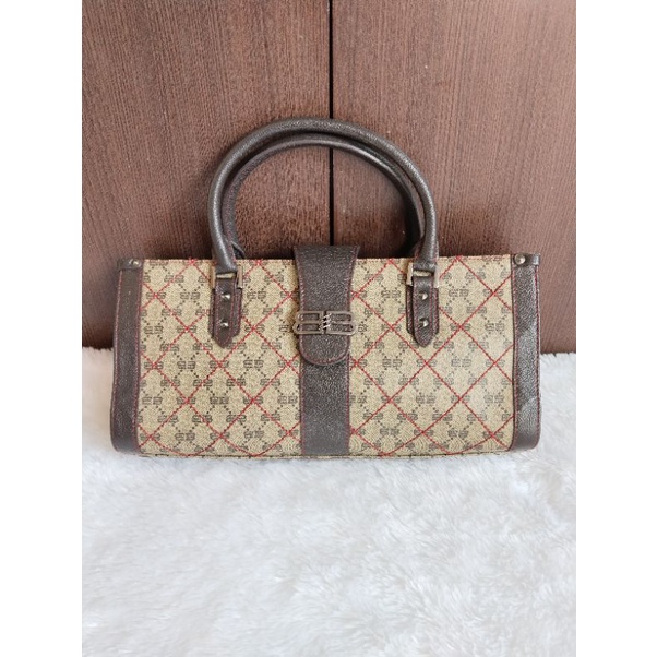 Tas Balenciaga Monogram Vintage Second Preloved Seken Branded