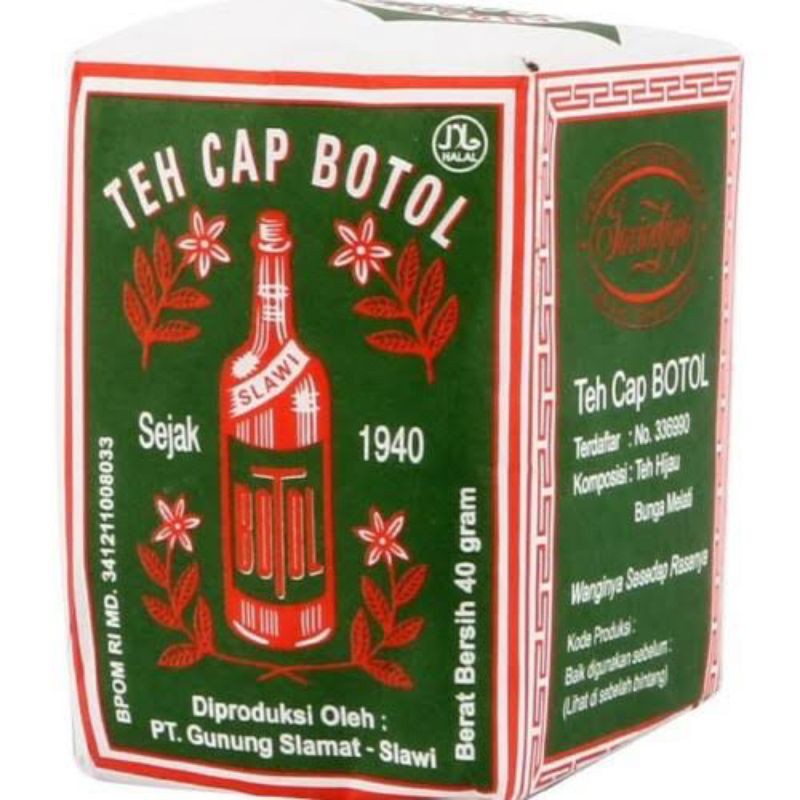 

Teh CAP BOTOL HIJAU 40g