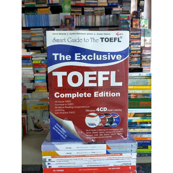 

Buku Original : The Exclusive TOEFL Complete Edition