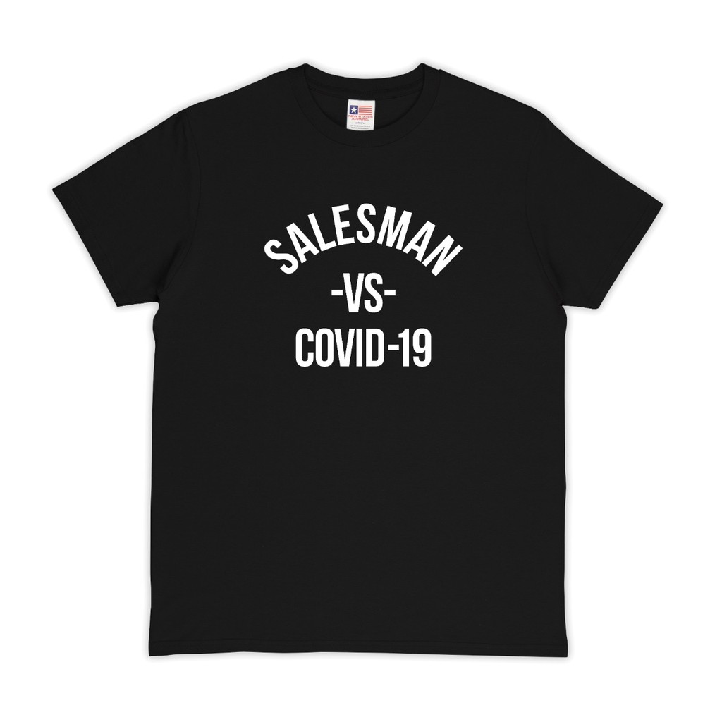 KAOS CUSTOM SALESMAN VS COVID19 Kode R53-1